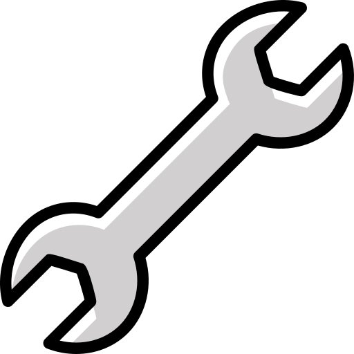 Contractor services advertising icon